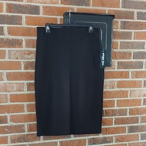 Double Take Black Pencil Skirt Size L